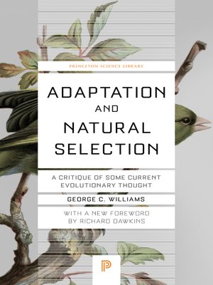 cover image of Adaptation and Natural Selection